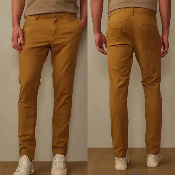 Road to Nowhere Men's Skye Trouser in Garment Dyed Japanese Twill SIZE 34 - Picture 1 of 8